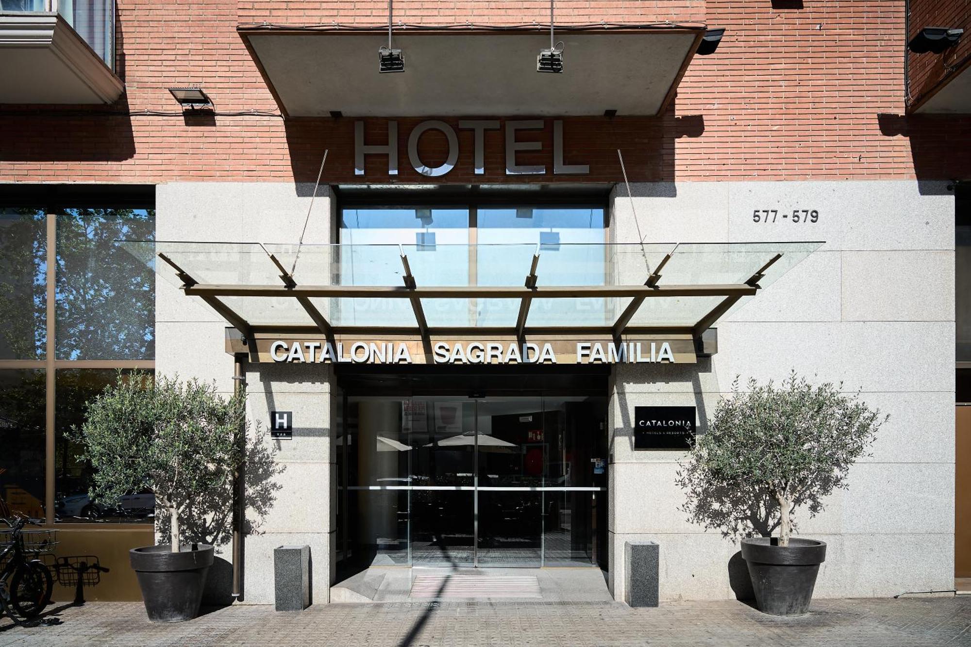Catalonia Sagrada Familia Hotel Barcelona Bagian luar foto